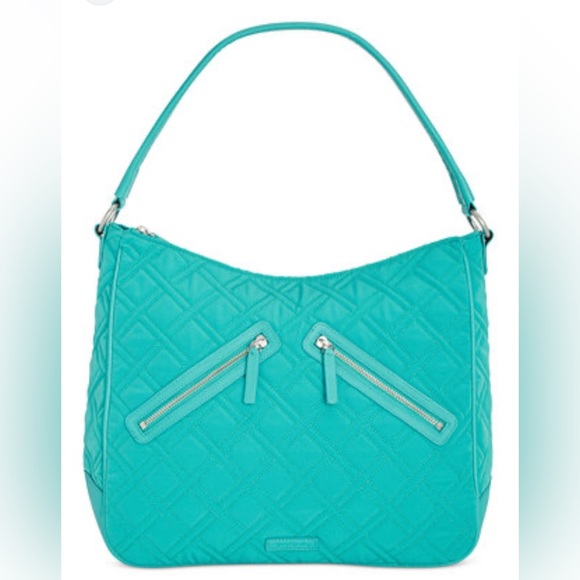 Vera Bradley Vivian Hobo Bag and Matching Wallet - Picture 1 of 8